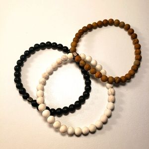 Beaded bracets set of 3